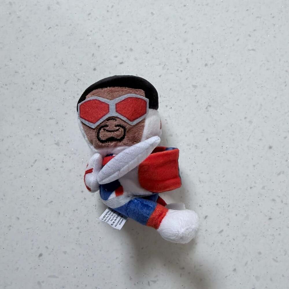 Marvel Cutie Cuff Captain America Sam Wilson Falcon Snap Band Plush